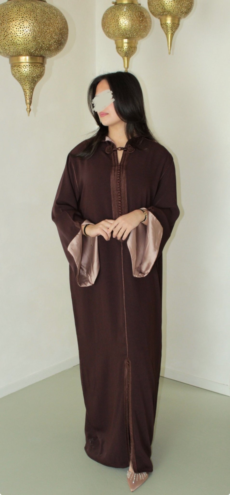 Qaftan Ayaah DarkLight Brown