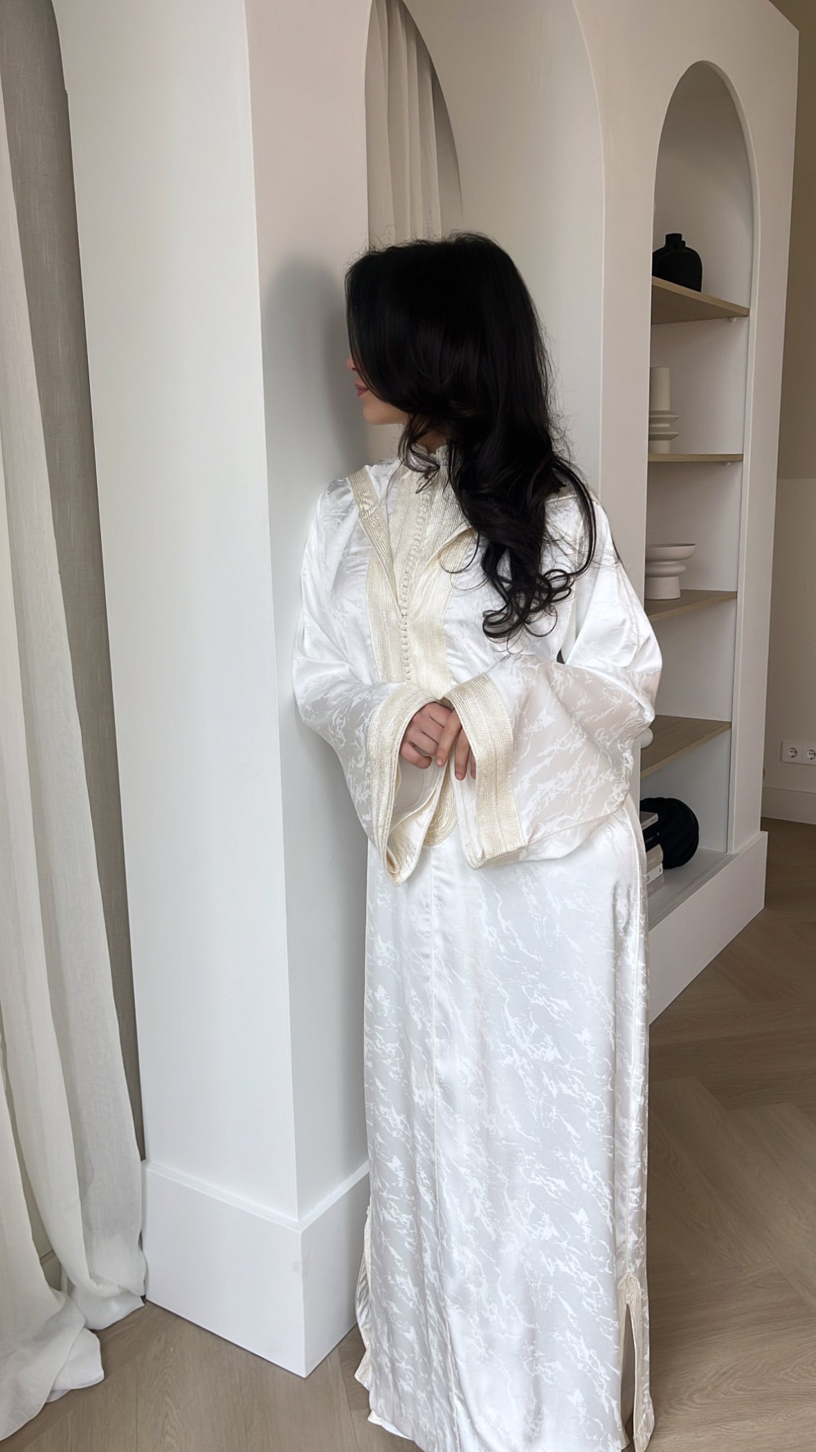 Eid Exclusive x Jellaba Malika – Pearl x Ivory