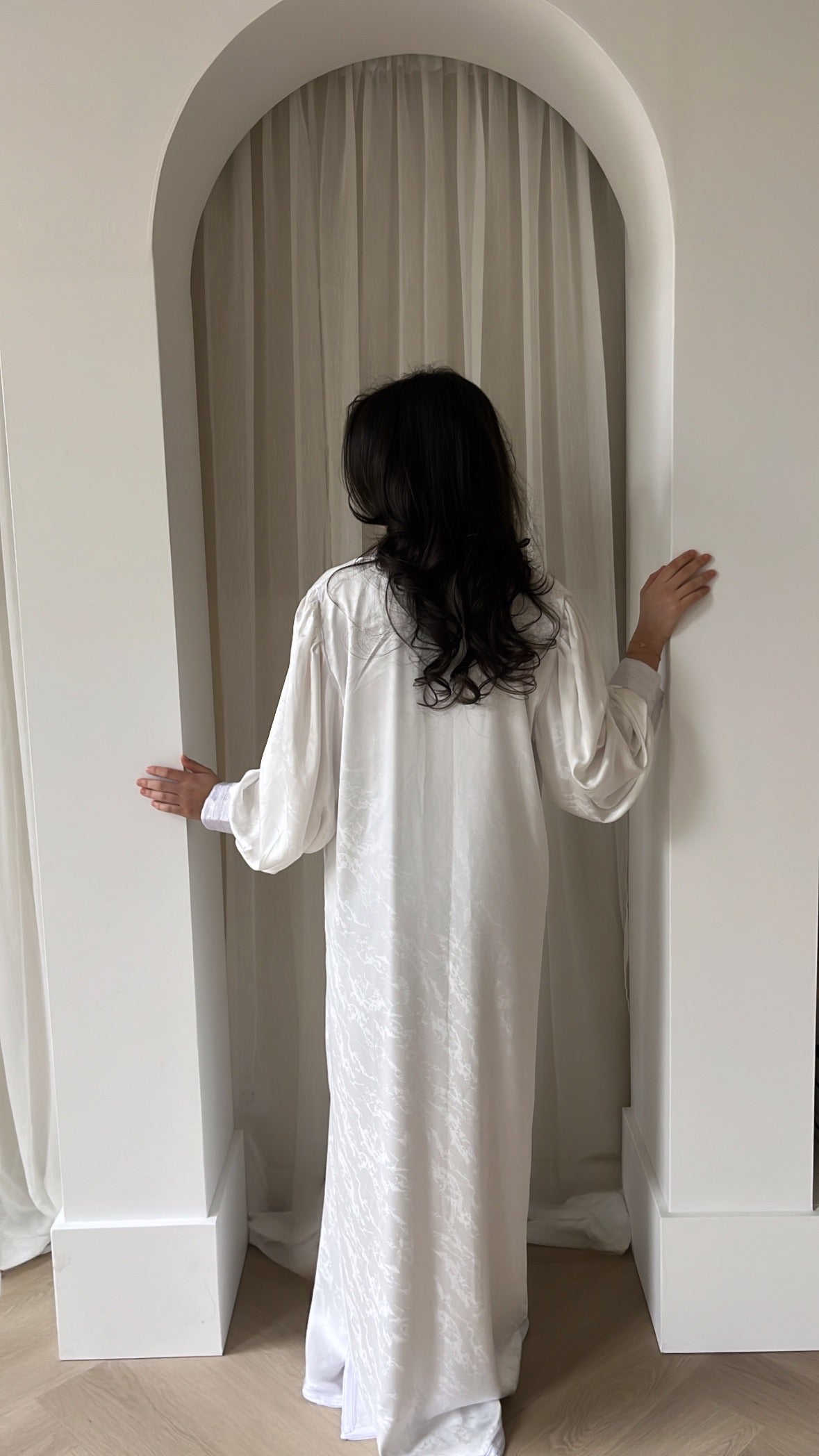 Exclusive Bridal Caftan - Pearl Ivory