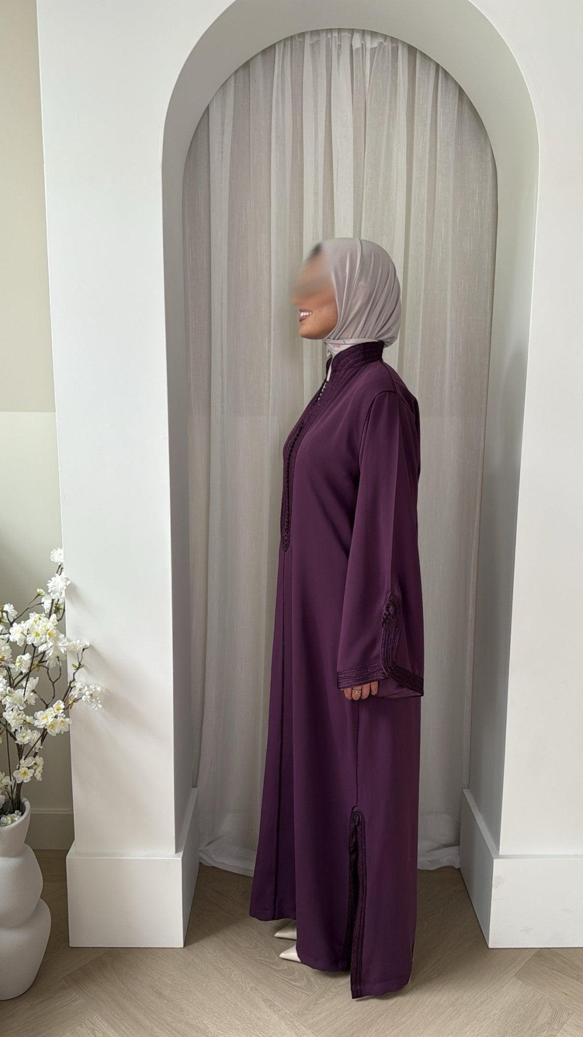 Yara Caftan x Deep Plum