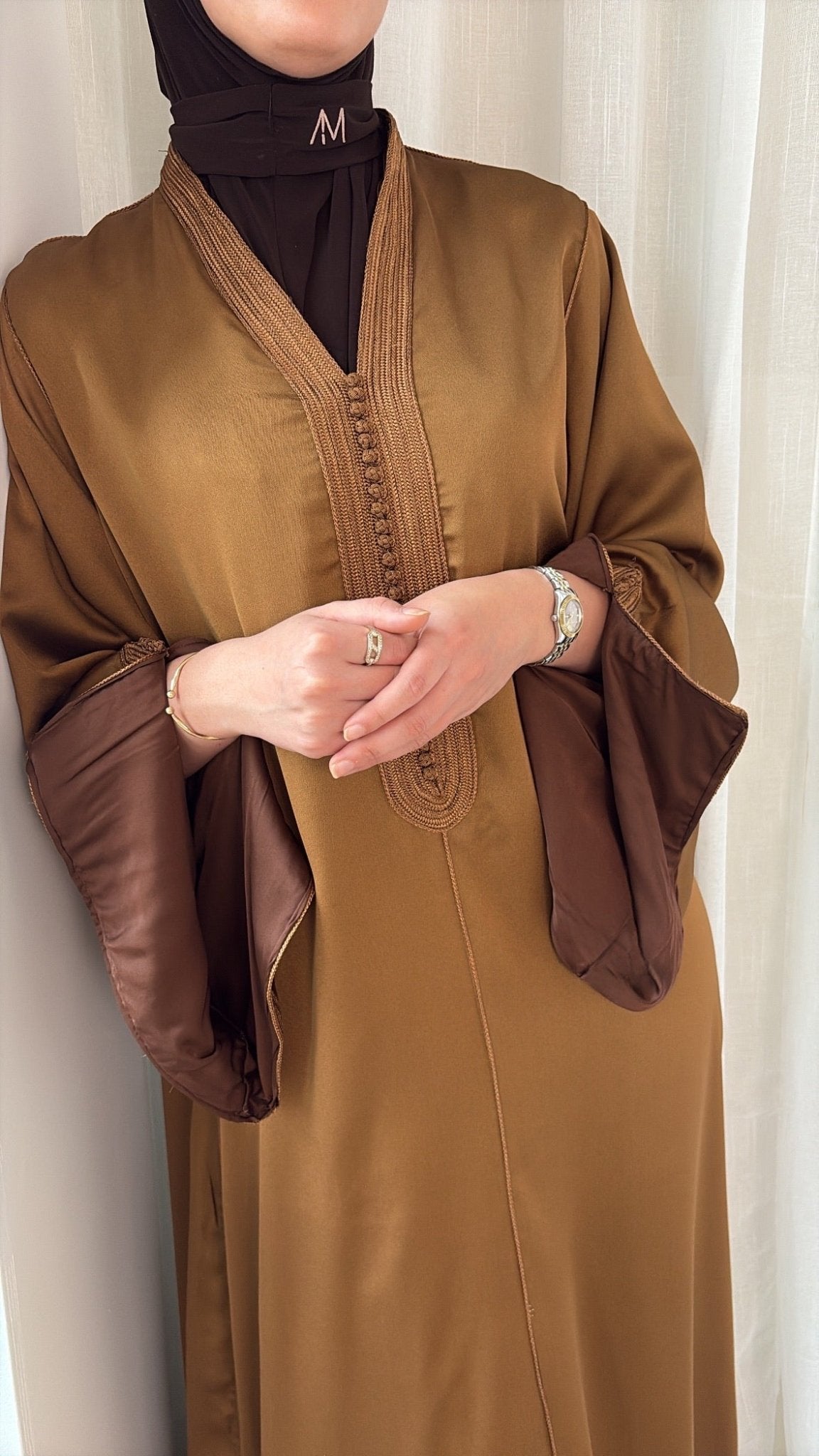 Inaya Qaftan - Caramel Brown