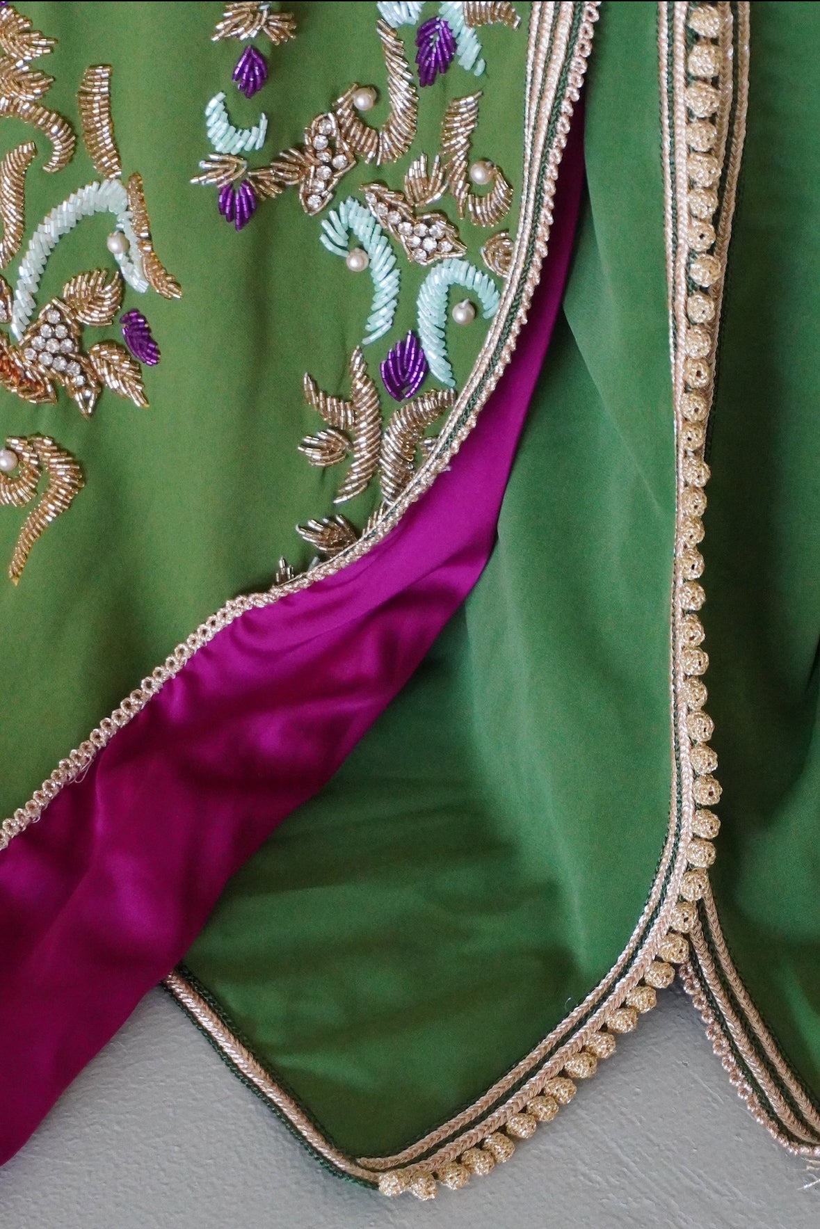 Takshita Green x Fuchsia