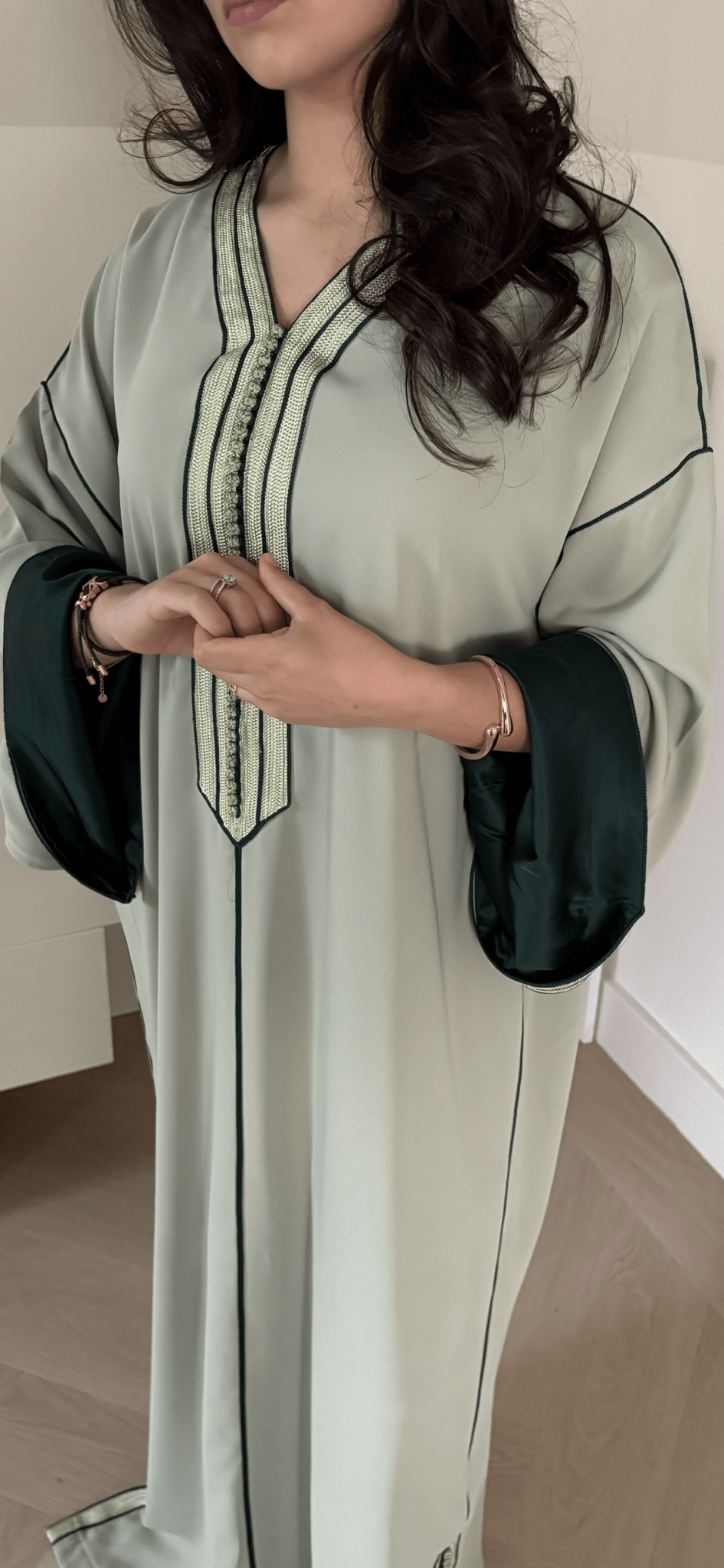 Qaftan Amira – Pistachio x Green Edition