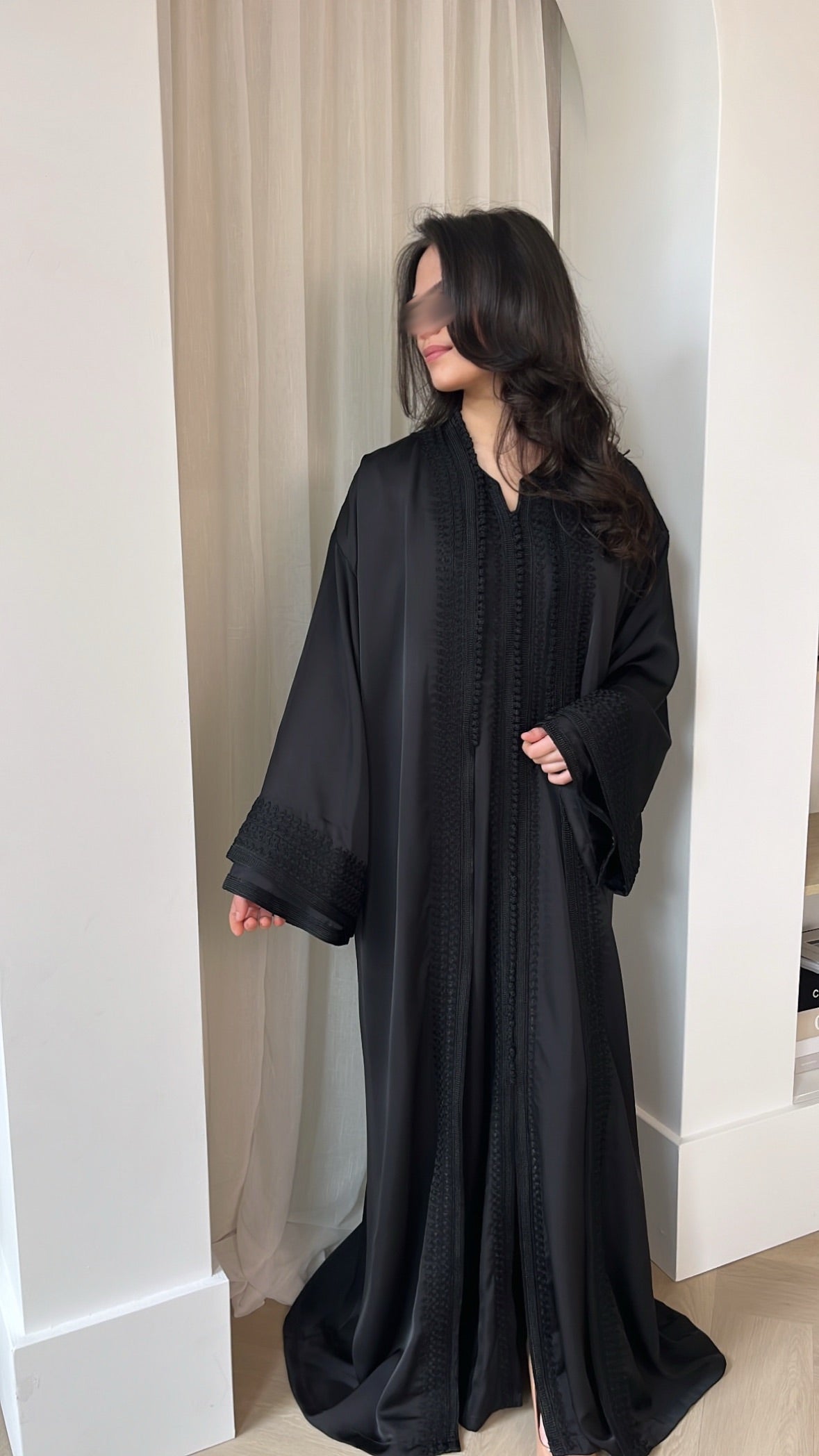 Two-Piece Qaftan Sara – Royal Black