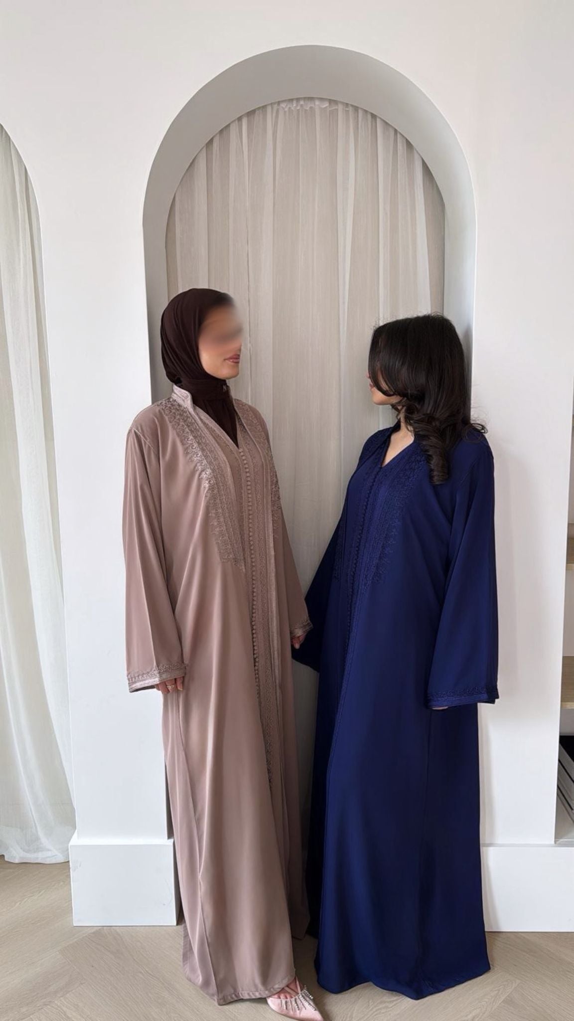 Two-Piece Qaftan Sara – Royal Taupe