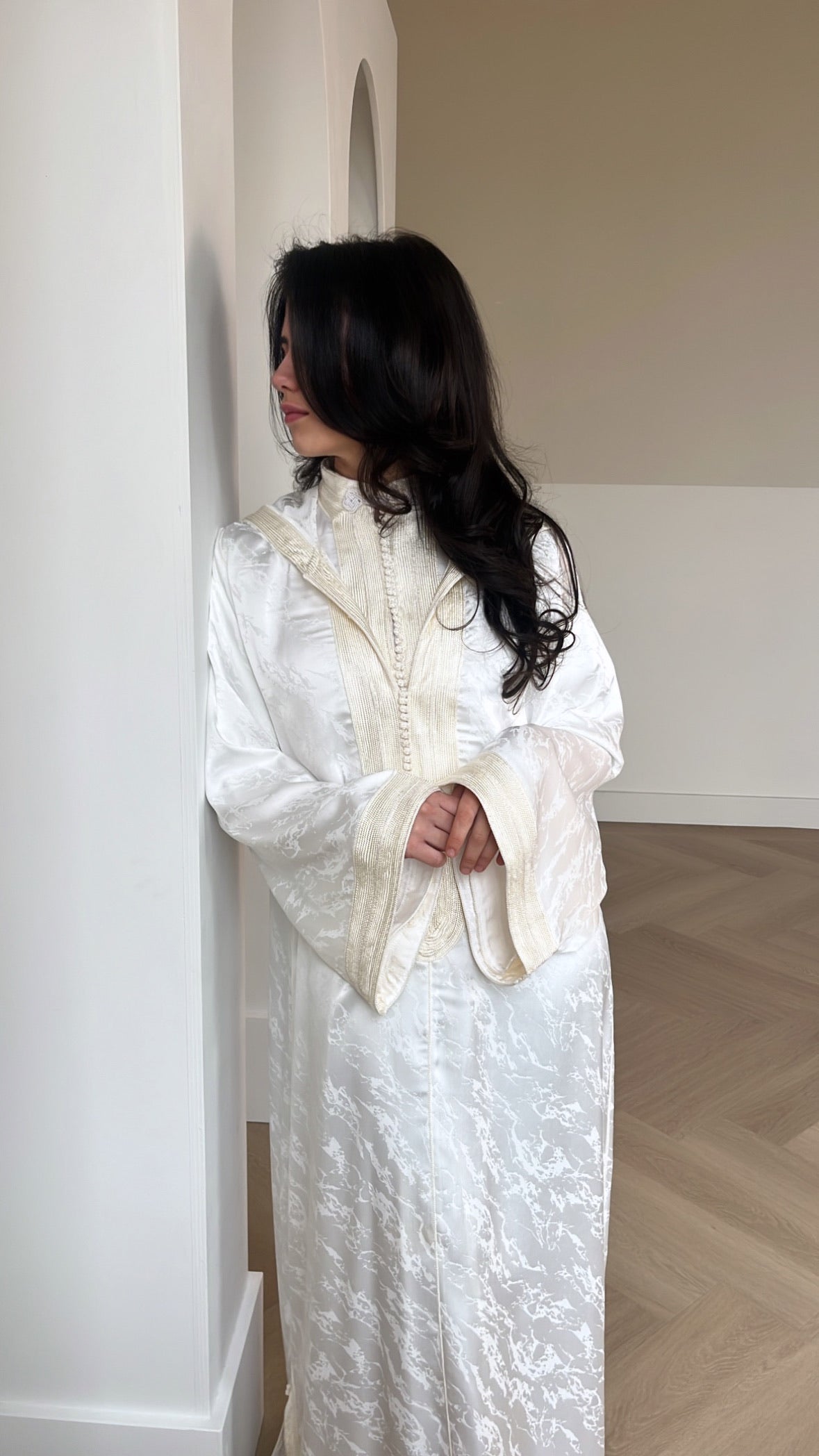 Eid Exclusive x Jellaba Malika – Pearl x Ivory