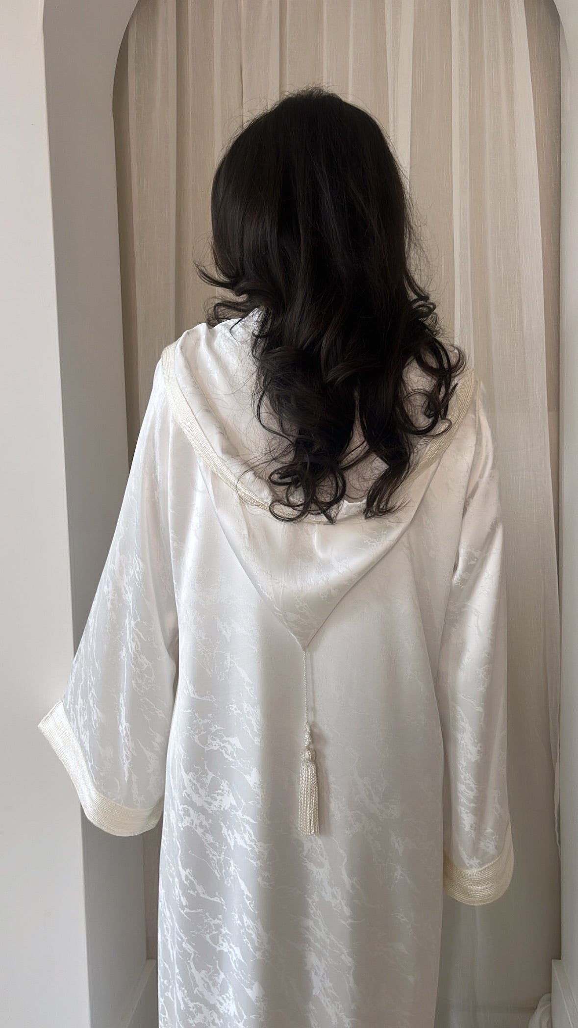 Eid Exclusive x Jellaba Malika – Pearl x Ivory