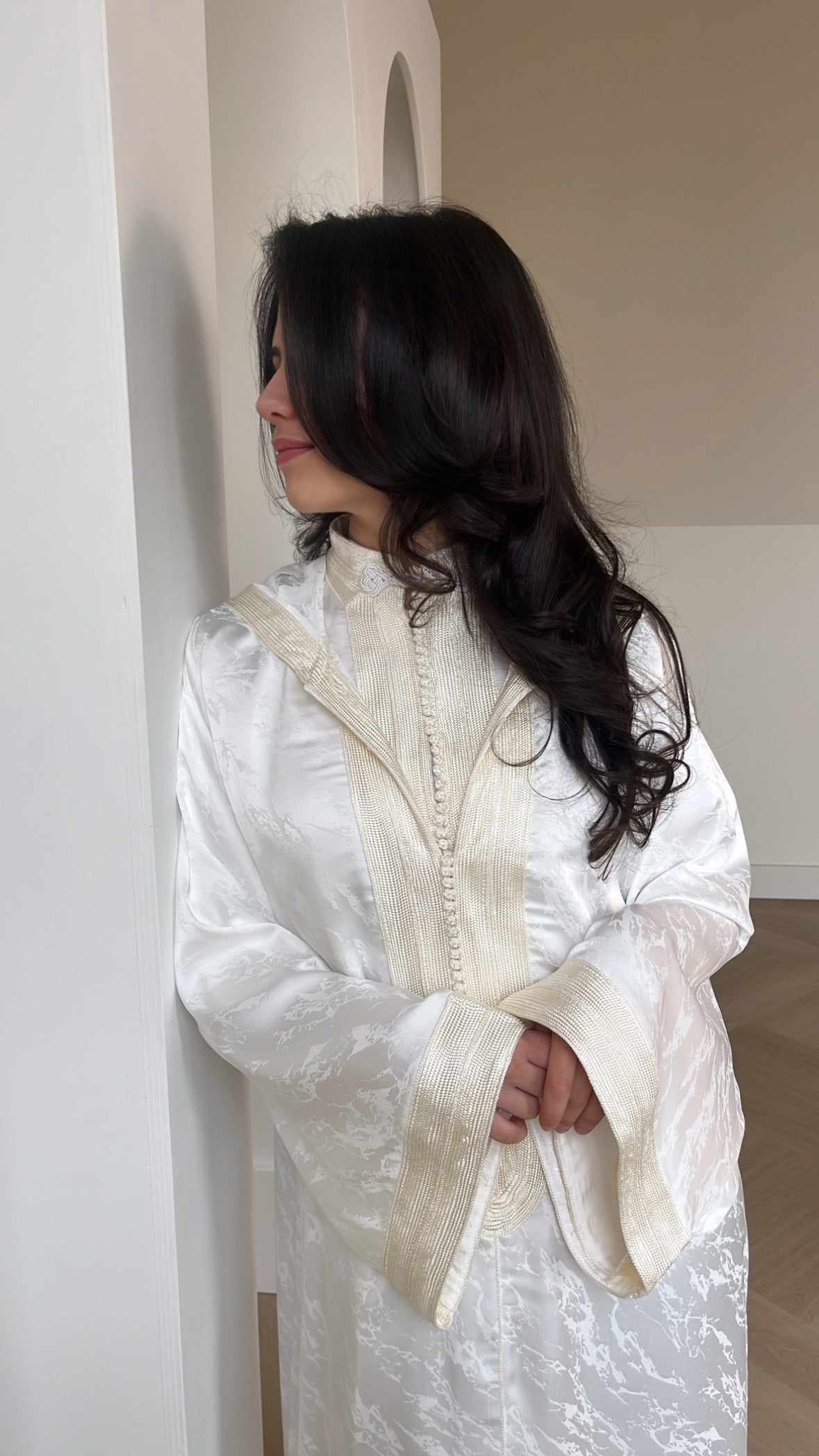 Eid Exclusive x Jellaba Malika – Pearl x Ivory