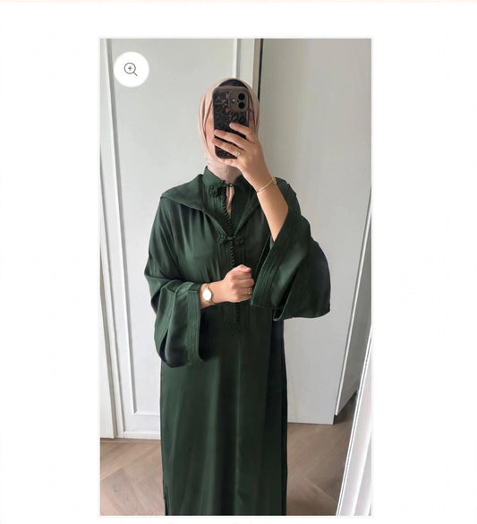 Nooré Two-Piece Jellaba x Green