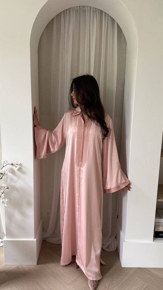 Qaftan Tasneem Baby x Pink