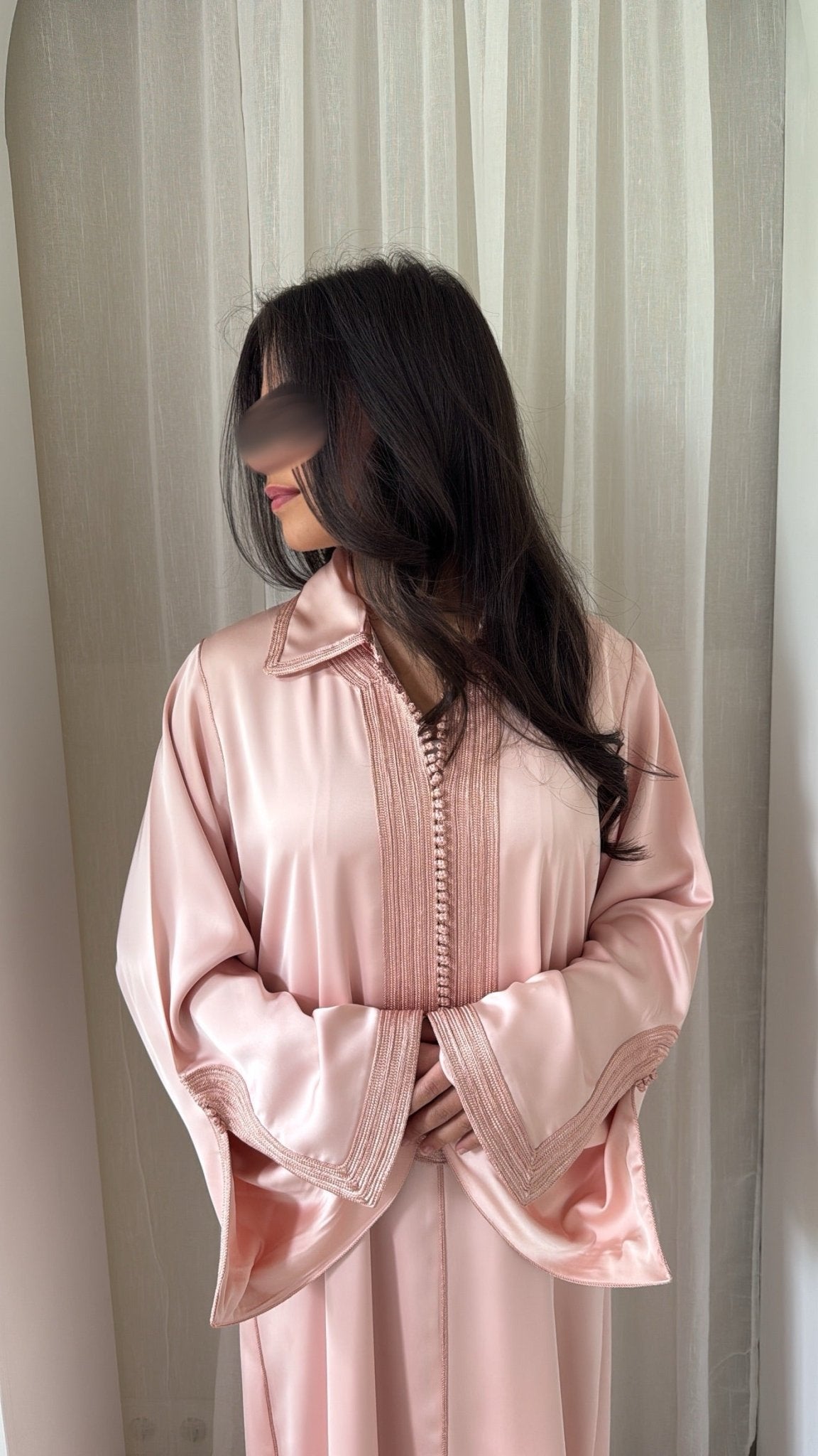 Qaftan Tasneem Baby x Pink