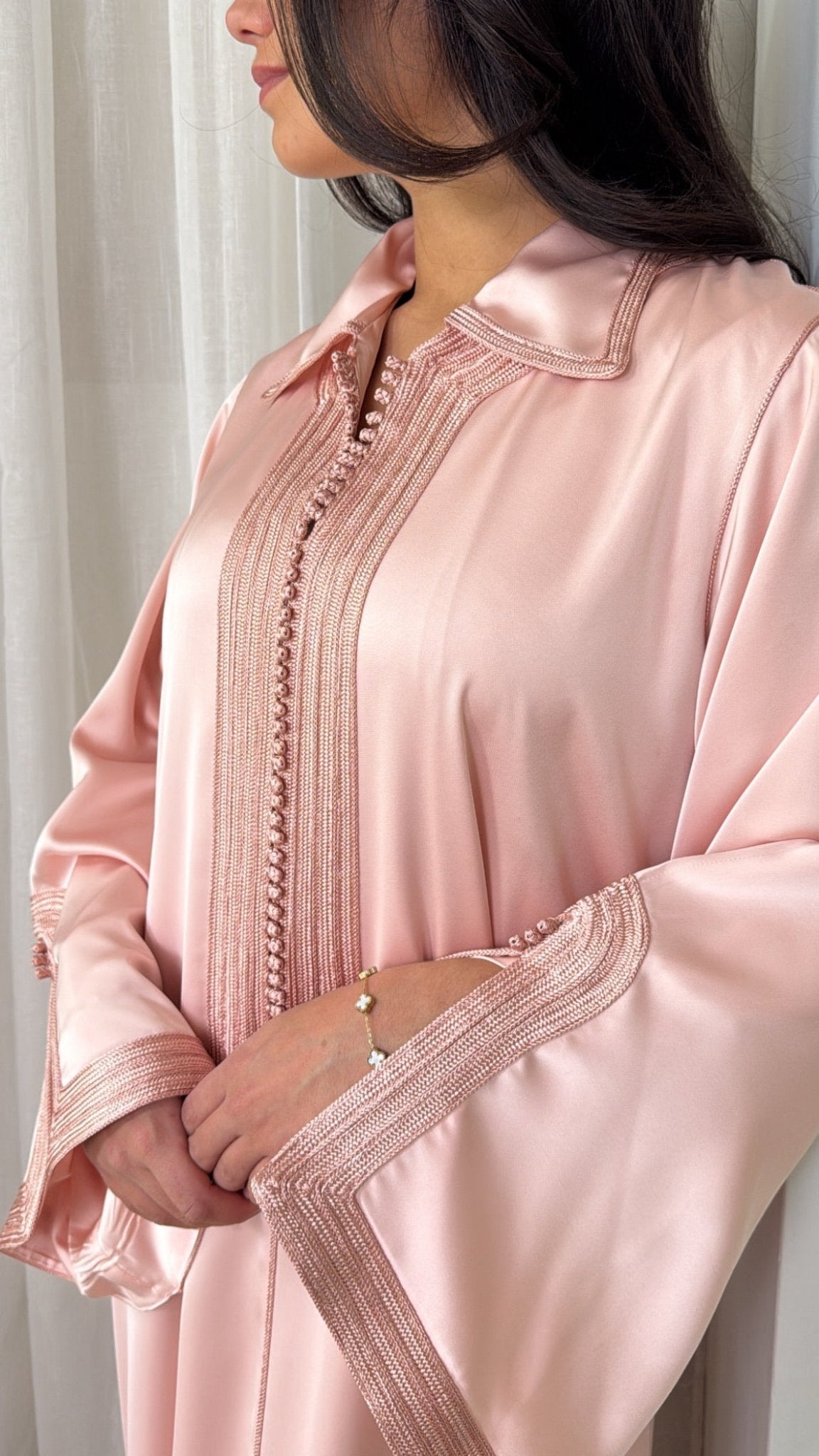 Qaftan Tasneem Baby x Pink