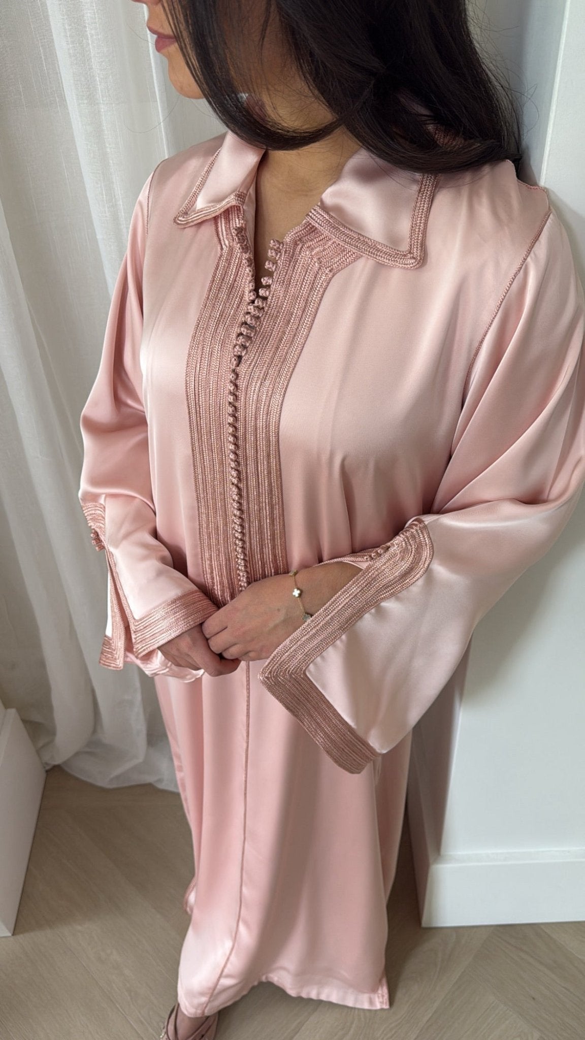 Qaftan Tasneem Baby x Pink