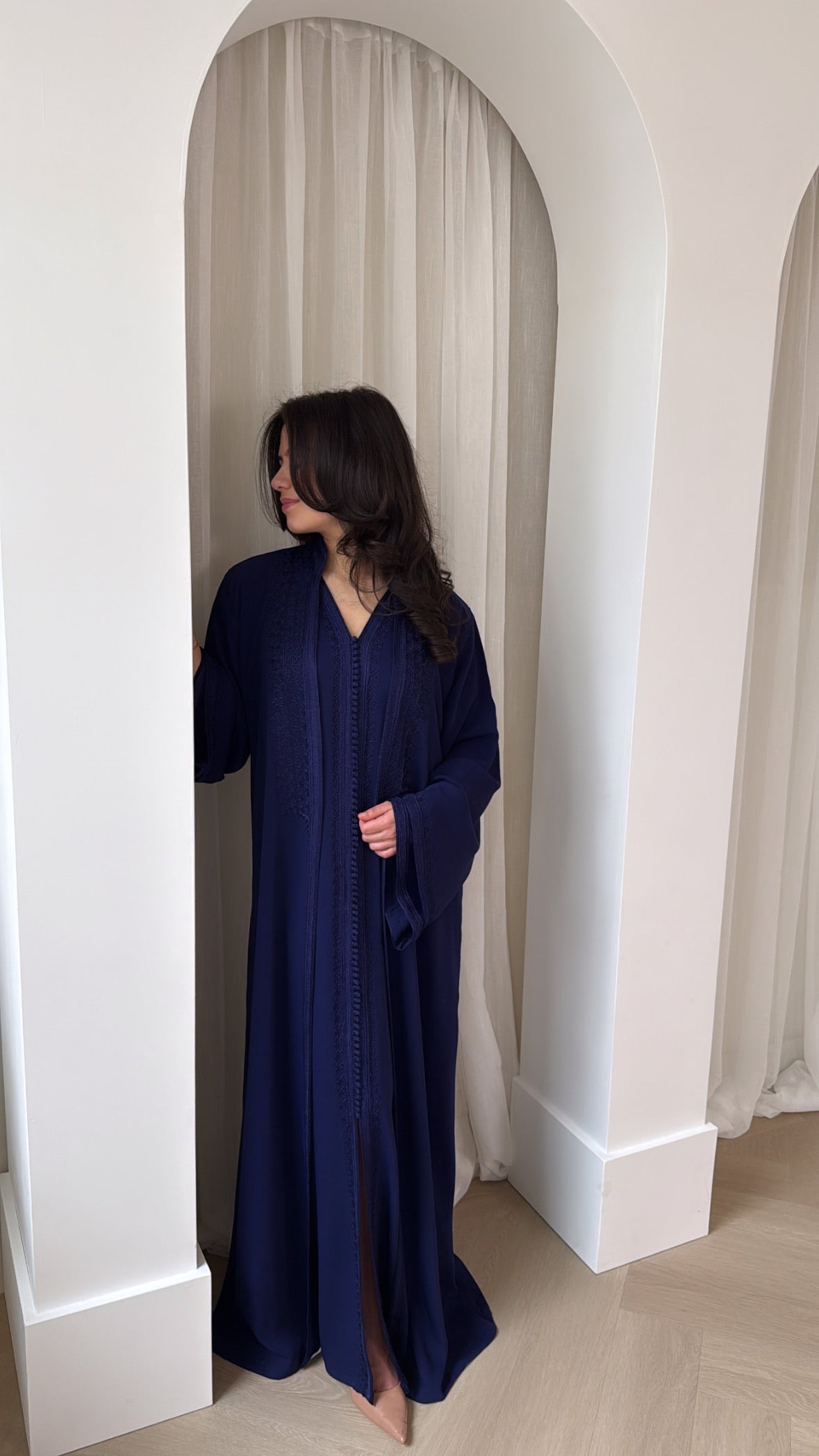 Two-Piece Qaftan Sara –  Royal Blue
