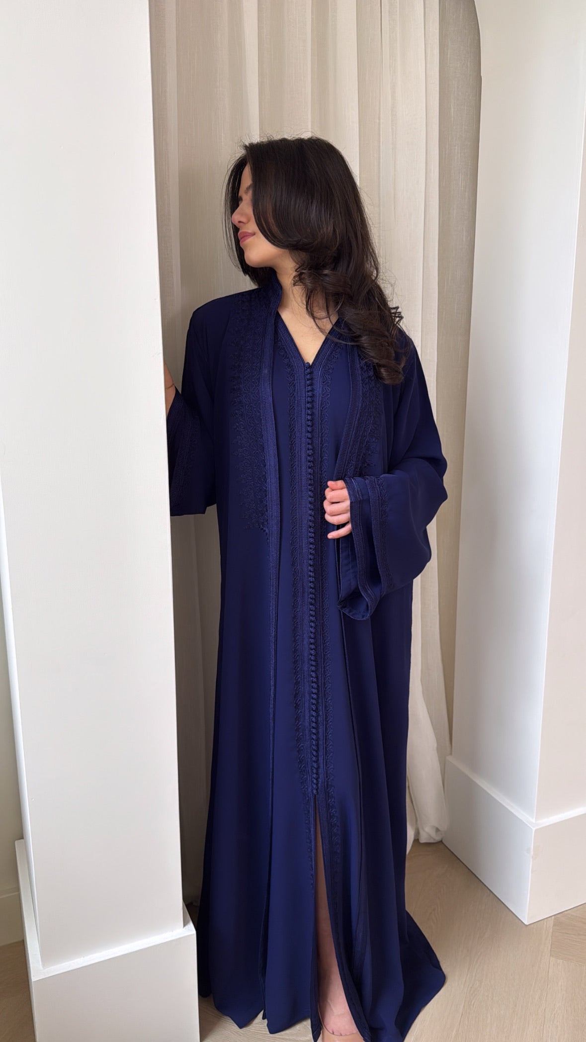 Two-Piece Qaftan Sara –  Royal Blue